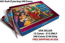 Natural Kaveri Henna Cones 25gm Temporary Tattoo Body Art Mehandi Ink USA Seller