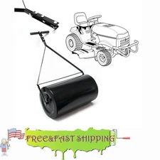 Combination Push/Tow Poly Lawn Roller 14 by 24" 16 Gallon Capacity w/Drain Plug