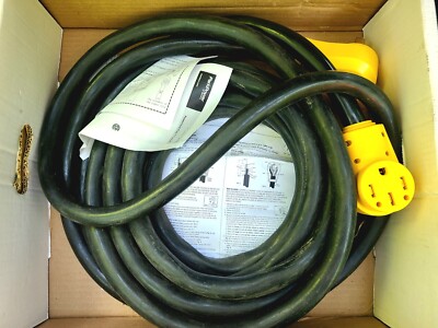 ParkPower 50 Amp RV Cable Powercord Power Indicator Light 25' #6152SPPRV-25