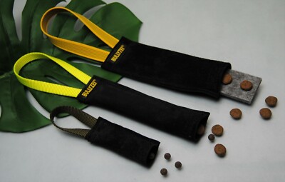 Multi-Bringsel befüllbar Leder 20 x 7 cm Futterdummy Training Apport Suchhund 