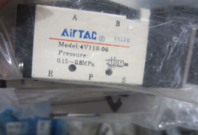 4V110-06 4V11006 DC24V    Airtac solenoid valve New #YY0