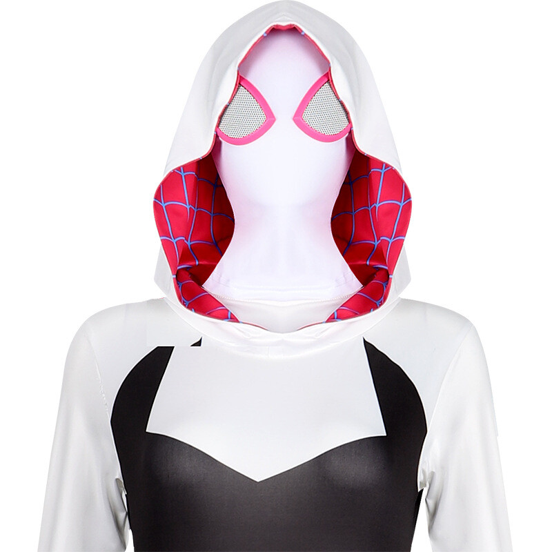Across Spider-Verse Gwen Stacy Jumpsuit Spider-Gwen Cosplay