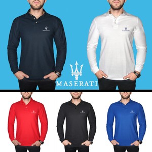 t shirt uomo manica lunga cotone
