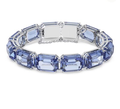 Swarovski Millenia Armband Achteckschliff Blau