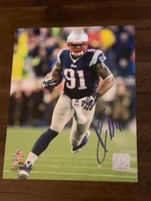 Patriots Jamie Collins Autographed 8x10 Photo