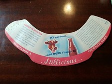 Vintage 1940's/50's NW Milk Bottle Collar/Label. Nice graphics
