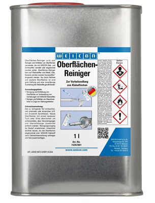 WEICON Oberflächenreiniger 1 L Zur Vorbehandlung von Klebeflächen
