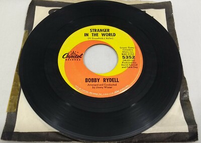 Bobby Rydell ''Diana / Stranger In The World'' 1965 5352 7'' 45 rpm Vinyl Record
