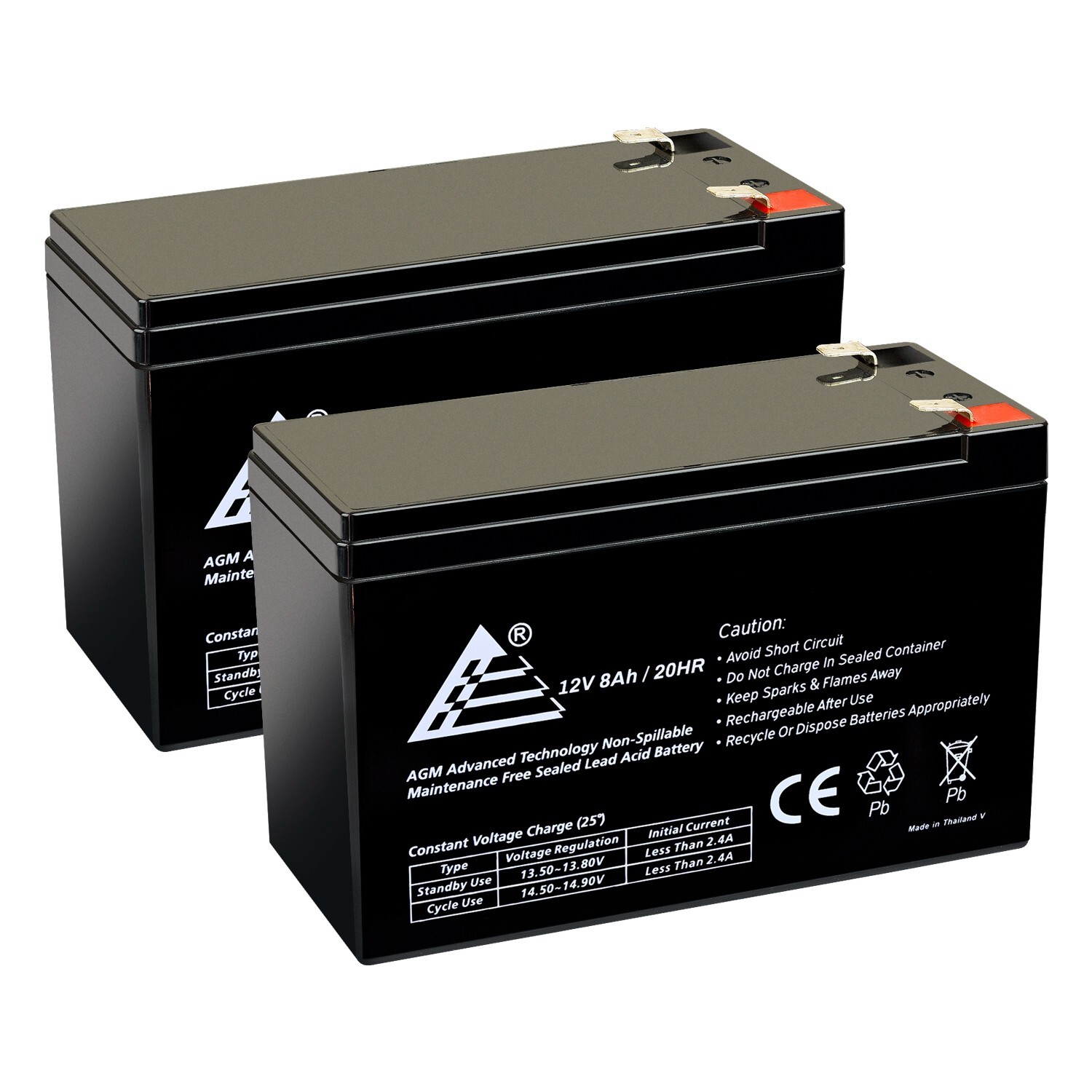 ExpertBattery 2 Pack - BATTERY REPLACEMENT. ENDURING 6-DW-7 