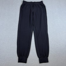 Lululemon Black Joggers Pants Size 4 Women’s Stretch Knit Cuffed Athleisure