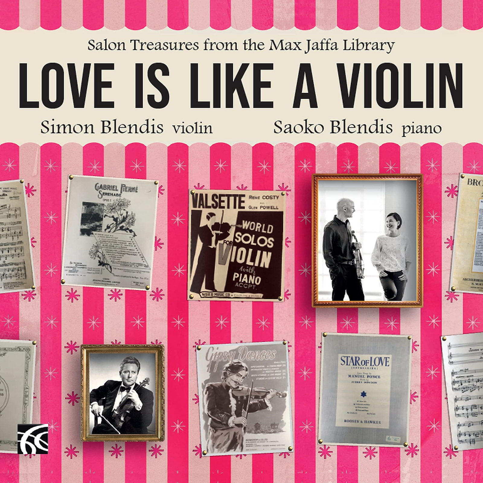 7024788 Audio Cd Simon Blendis / Saoko Blendis: Love Is Like A Violin - Salon Tr