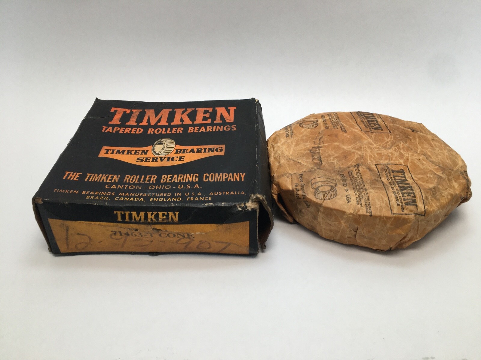 Timken 71463T Taper Bearing Cone 4.325x4.615 ID USA Made
