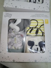 Mickey BABY GIFT 3-Piece Set O-6 Mo Blue & Yellow Disney Baby Disney Store Japan