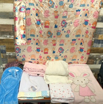 cot sheets and blankets