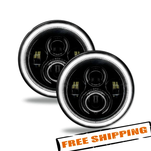 Juego de 2 faros LED de alta potencia de 7" ORACLE Lighting 5769-001 Foto 2 de 4