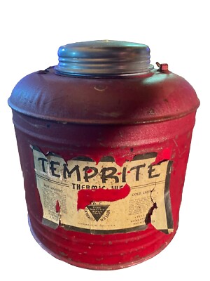 Antique Temprite Thermic Jug R.T. Boylen Company 1 Gal Thermos