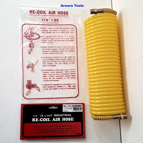 Re coil 1 4 X 25 Air Hose Brand New EBay re-coil-1-4-x-25-air-hose-brand-new-ebay