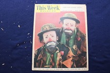 1955 MARCH 26 THIS WEEK MAGAZINE - EMMETT KELLY-HENRY FONDA COVER - E 22902