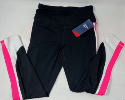 Reebok Womens S Skinny Capri High Rise Fitness Workout Yoga
