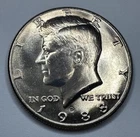 1988-D Kennedy 50cent Half Dollar Coin Uncirculated BU from Mint Set.