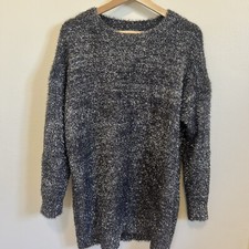 Anthropologie Eyelash shimmer Sweater Tunic Dress Holiday Size XS
