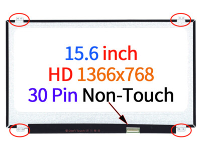 15 In Laptop Touch Screen AUO B156XTN07.0 15.6" LED LCD Screen - HD 1366x768, 30-Pin EDP, Laptop Replacement 30 Pin EDP Non-touch Display 1366x768 - Foto 6