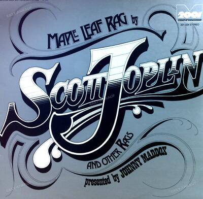 Scott Joplin - Maple Leaf Rag And Other Rags LP (VG+/VG+) '