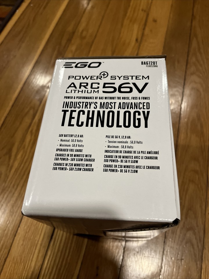 EGO Power+ BA6720T 56Volt 12.0 Ah Lithium ion Battery New 692042014130