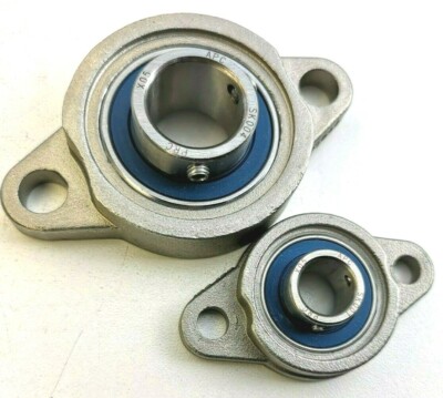 Premium SKSFL Flanged Units |Stainless KFL Bearings 10/12/15/17/20/25/30/35mm ID
