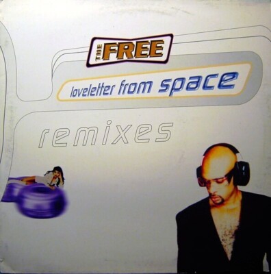The Free Loveletter From Space (Remixes) Vinyl Single 2 X 12inch NEAR MINT