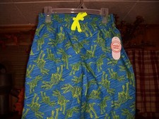 WONDER NATION BOYS SWIMMING TRUNKS DINOSAUR THEME SIZE LARGE 10-10 UPF 50 NEW