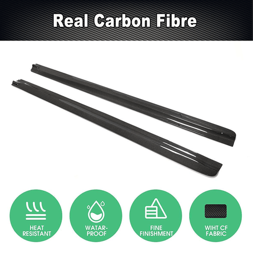 Carbon Seitenschweller Ansätze Schwert Side Skirts Passt für BMW F85 X5M F86 X6M - Bild 5 von 11