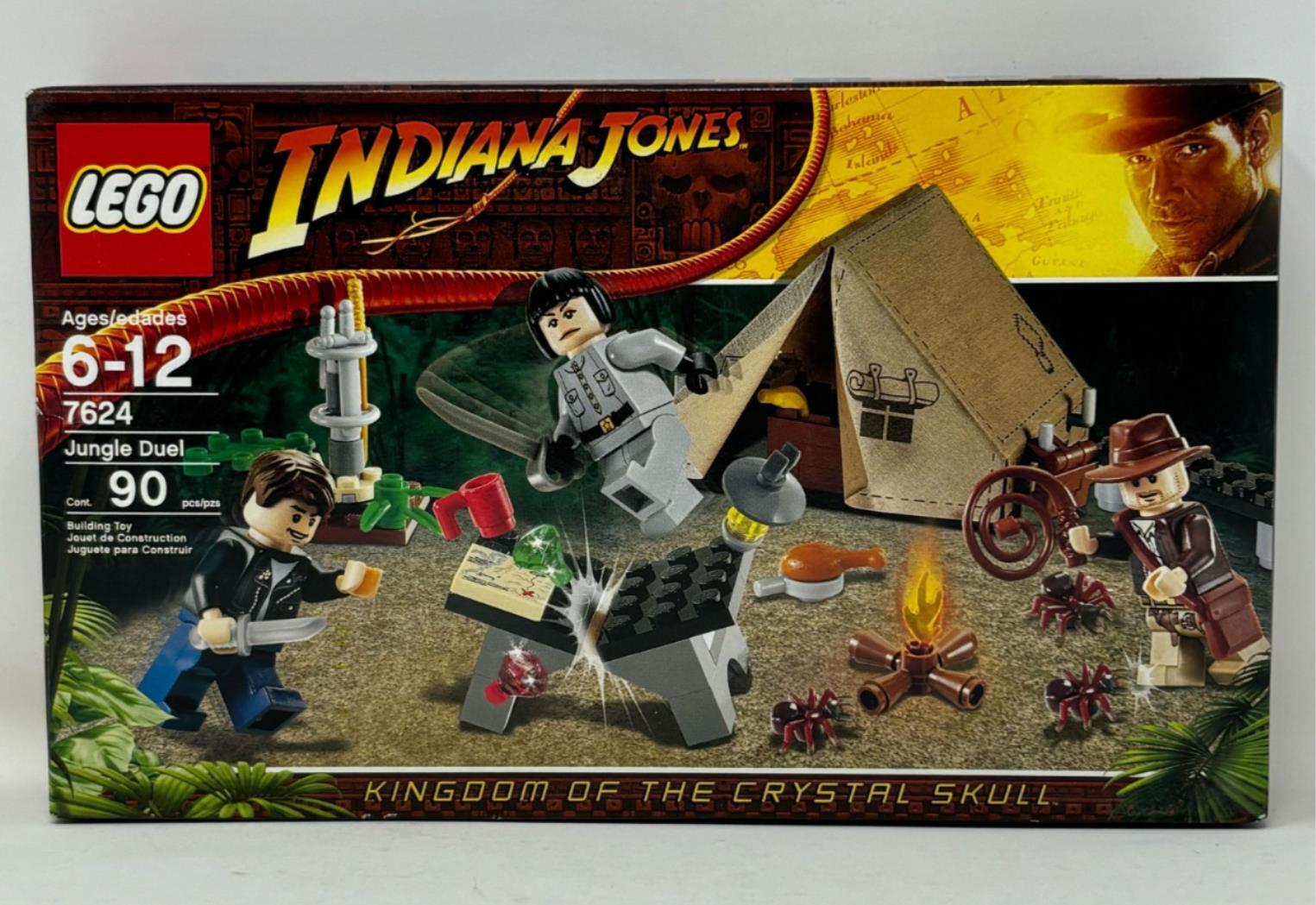 LEGO - Индиана Джонс - Дуэль в джунглях - 90 деталей - Для детей от 6 лет [НОВИНКА] 7624
