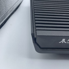 Atari 2600 Black Edition Console Tested Free Shipping Works (damaged Port)