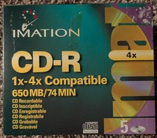 Lot de 5 CD-R Imation - Neuf