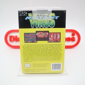 NES Nintendo THE MUTANT VIRUS: CRISIS IN A COMPUTER WORLD -NEW & Factory Sealed!
