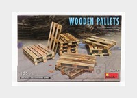 1:35 Miniart Accessories Wooden Pallets Kit MA35627 Modellbau