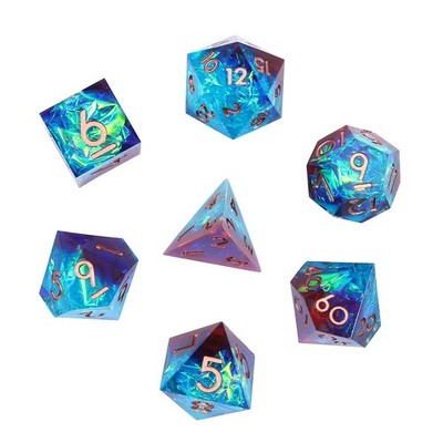 Upscale Resin Transparent Dnd Würfel Set Polyhedral Dice RPG Würfel Würfel Rolle D4 ...