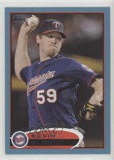 2012 Topps Wal-Mart Blue Border Kevin Slowey #111 0b5