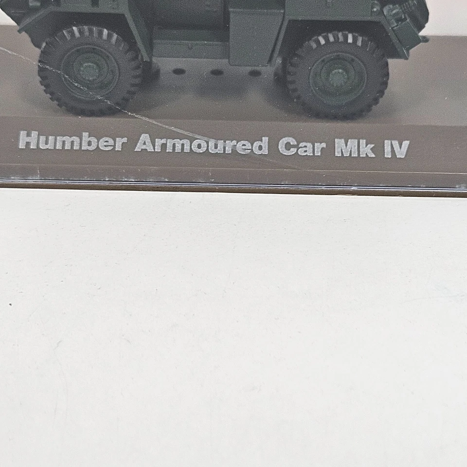 Atlas Editions 1:43 WWII Military Die-cast Vehicle Humber Armoured Car Mk IV - Image 2 of 4