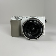 Sony Alpha a6100 Mirrorless Digital Camera With 16-50mm Lens 24.2 MP White