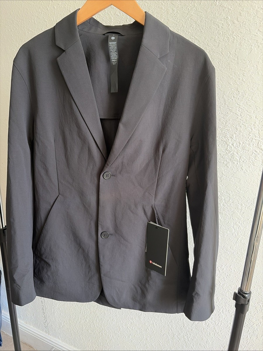 Size:M; Lululemon New Venture Blazer - Mens Black | eBay