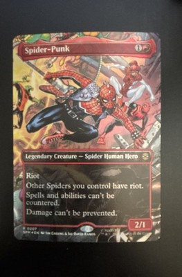 Spider-Punk (0207) (Borderless) Marvel's Spider-Man Foil