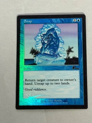 MTG FOIL Snap Urza's Legacy Magic the Gathering