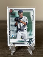 2021 Bowman 1st Edition George Kirby #BFE-117 Seattle Mariners
