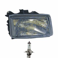 Scheinwerfer Rechts H4 FüR VW Polo Classic Caddy II Kombi Kasten Inkl. Lampen