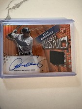 2025 Topps Pristine Alex Rodriguez Auto Relic #PPDAR-ARO Orange /25 Mariners