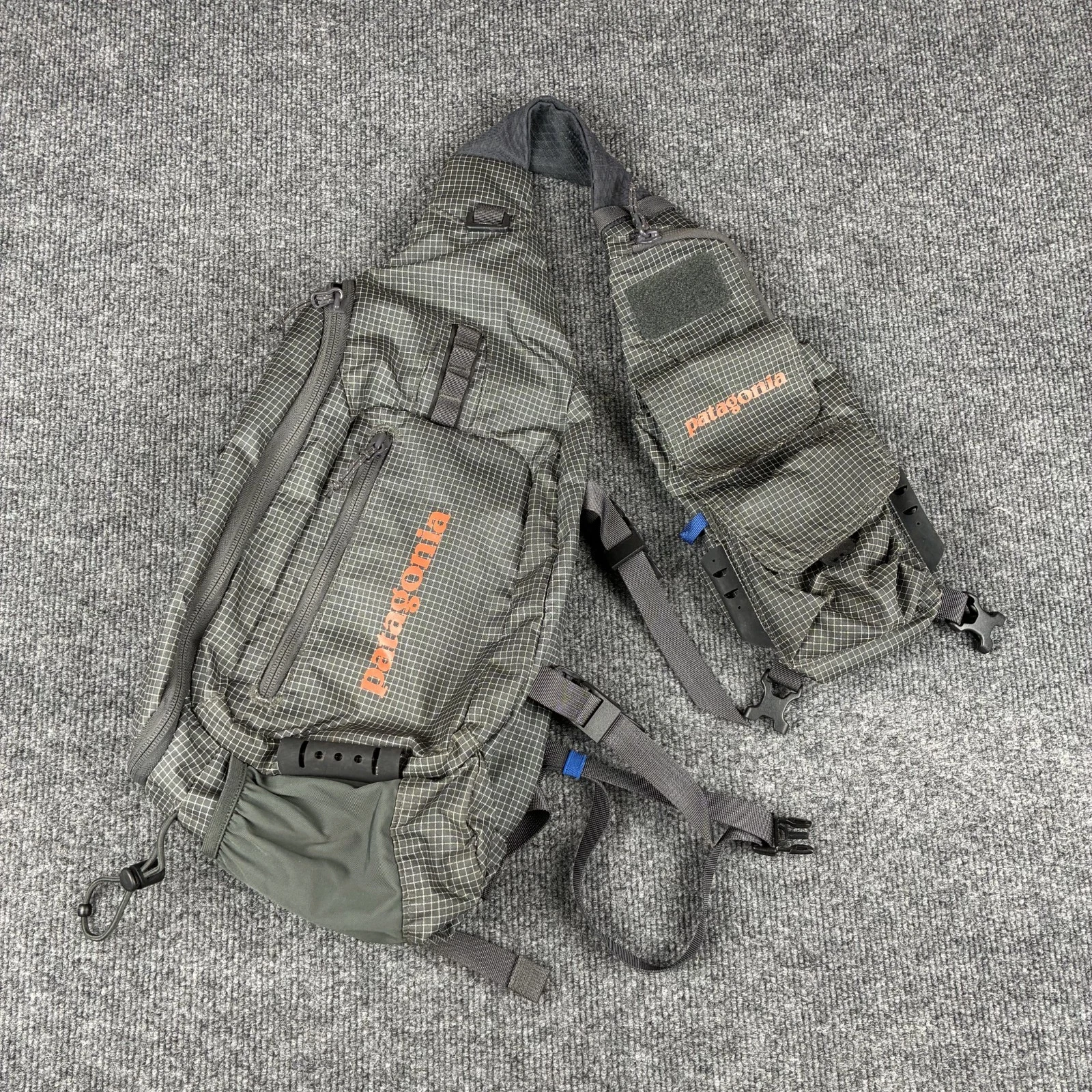 Patagonia Vest Front Sling Fly Fishing Pack Forge Grey Grid Stop 48156 Fall '18
Opens in a new windo