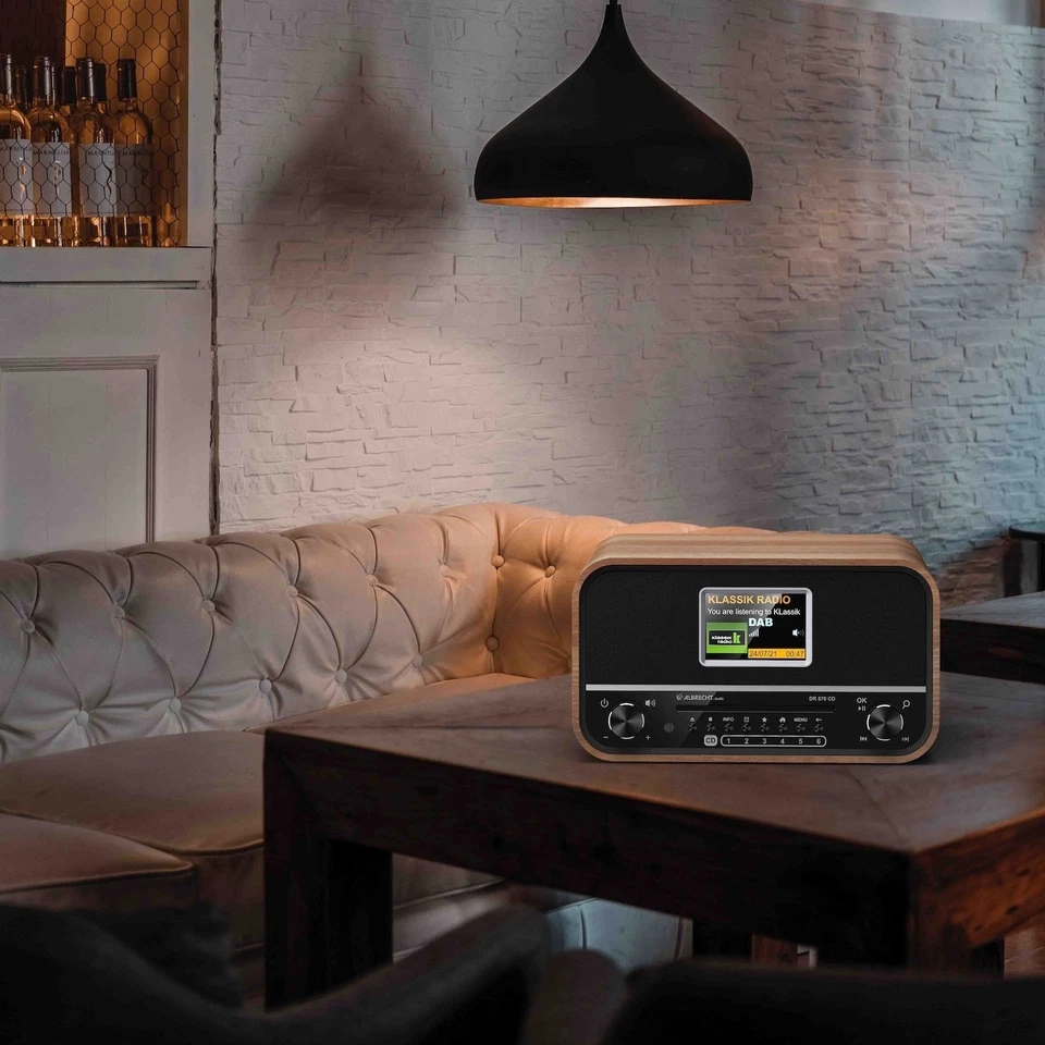 Albrecht DR 870 CD Seniorenradio, DAB+/ UKW/ CD/ USB Tischradio DAB+, UKW DAB+ - Bild 4 von 4