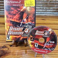 Dynasty Warriors 4 Greatest Hits PS2 playstation 2 No Manual Tested MINTY!!